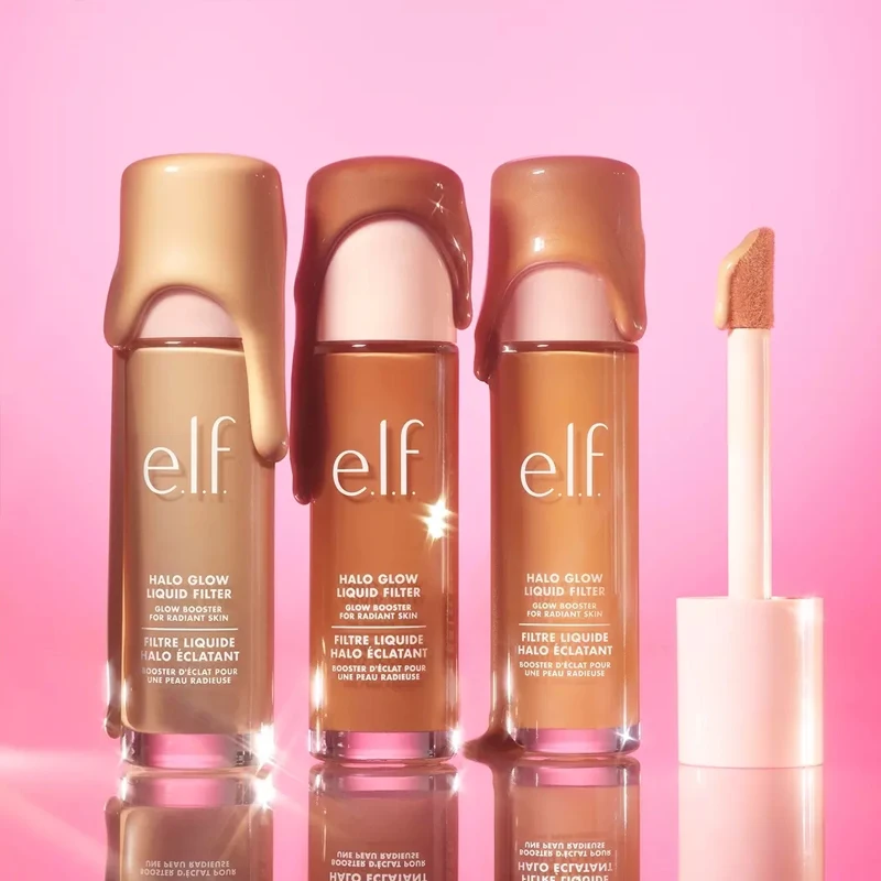 Elf Foundation Dry Skin Oily Skin Fine Powder Texture Setting Powder Glow Primer Gel Moisturizing Base Pore-minimizing Makeup