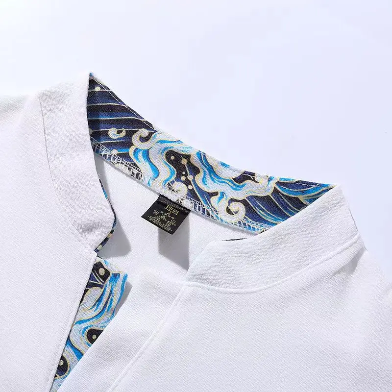 (Shirt + trousers) 2026 summer shirts men fashion Cotton shirts men's breathable sets High quality shirts Two Piece size M-5XL