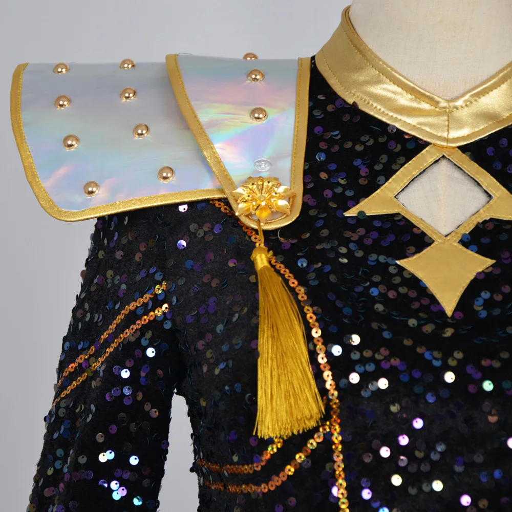 Dress Suit ForTeen, Xmas Birthday Carnival Roleplay Outfit, Fancy Disguise Costume For Halloween Masquerade Theme Party, In Stoc