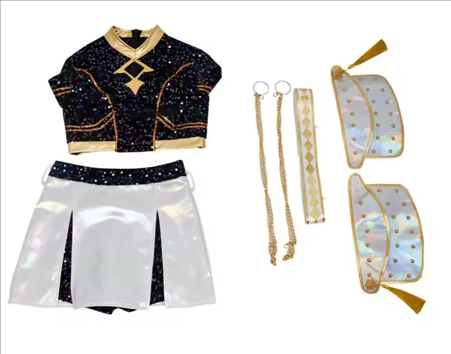 Dress Suit ForTeen, Xmas Birthday Carnival Roleplay Outfit, Fancy Disguise Costume For Halloween Masquerade Theme Party, In Stoc