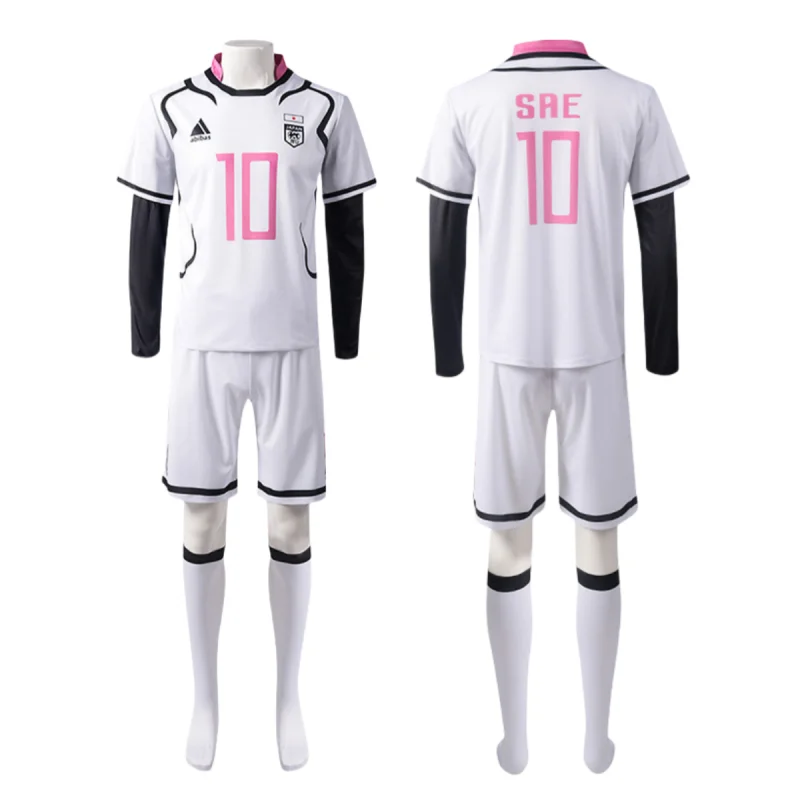 Anime Shidou Cosplay Costumes Japan U20 Sae Football Jersey Shidou Ryuusei Wigs Itoshi Sae Halloween Costume Set