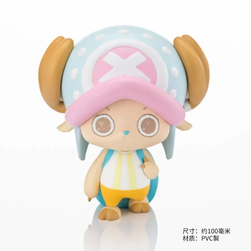Bandai Genuine ONE PIECE Anime Figure Tekupiku Tony Tony Chopper Q Version Action Figure Toys for Kids Gift Collectible Model