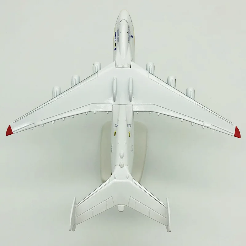JASON TUTU 20CM Antonov AN225 StrategicTransport Diecast Metal Model Plane An-225