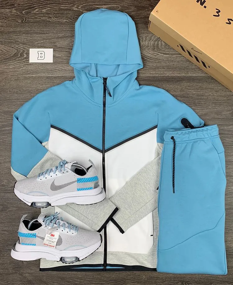 Luxury Brand Men Tracksuits 2-piece Set Black Sports Suit Tracksuits Jogging Men's Clothing Sweatpants Zip Sweatshirts Techwear