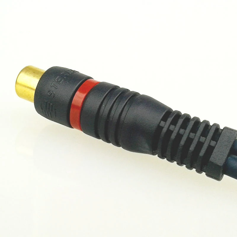 2 RCA Male to 1 RCA Female OFC Audio Splitter Cable Audio Converter Adapter Distributor Cord Wire Line For Car Audio