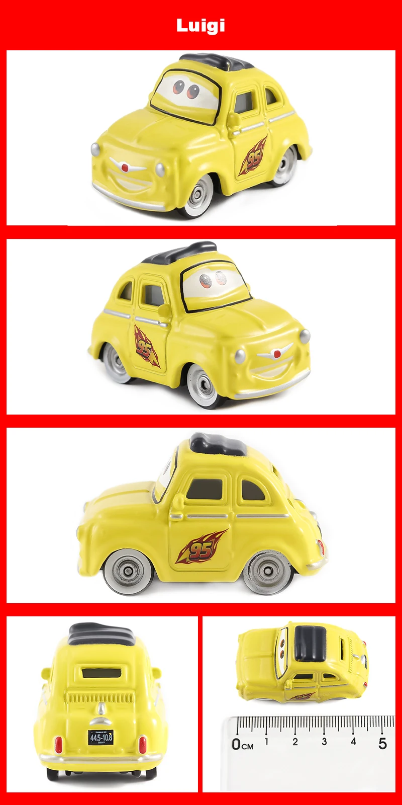 Cartoon Pixar Cars Lightning McQueen 1/55 Metal Die Casting Anime Figure Storm Jackson Racing Toys Collectibles Children's Gifts