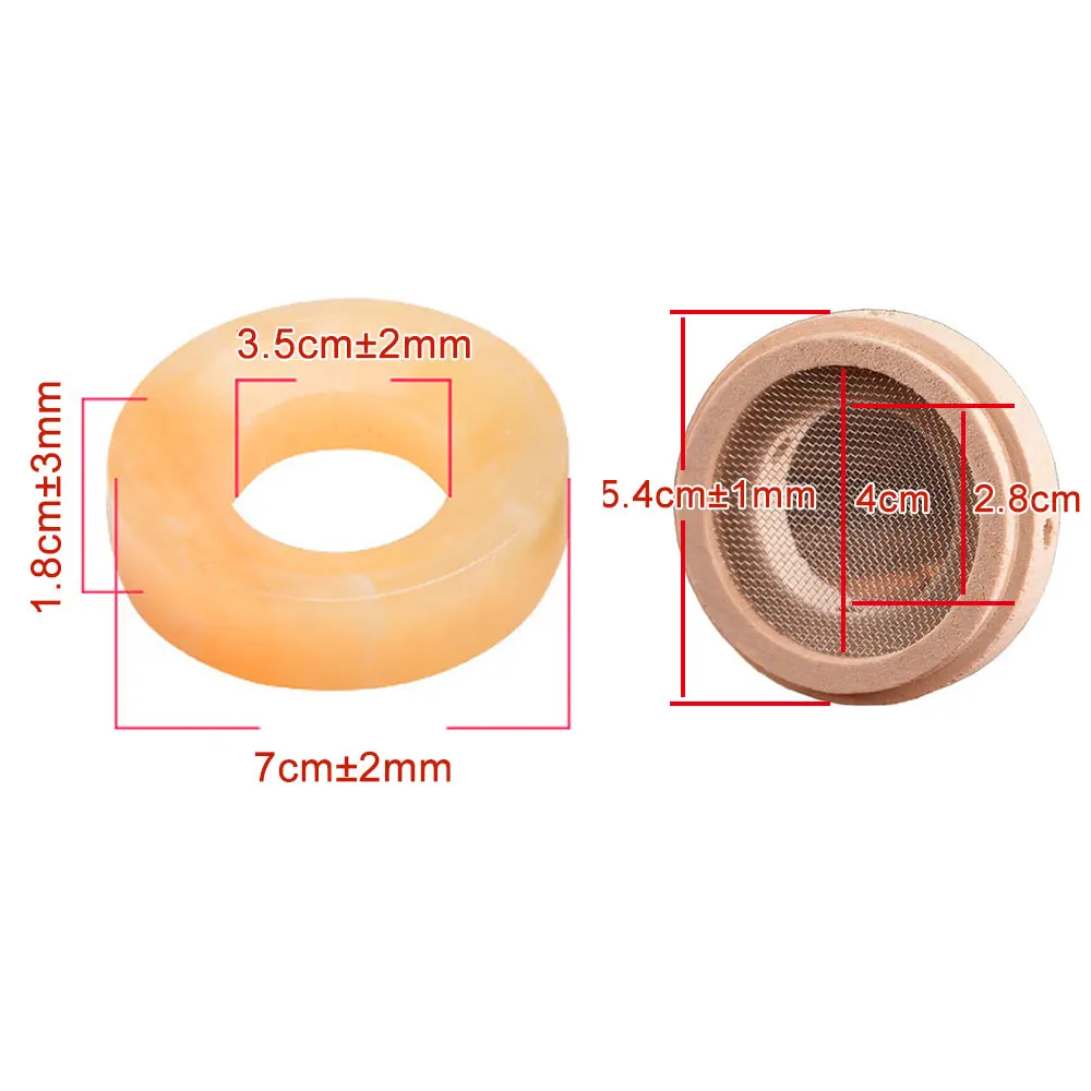 Moxibustion Massage Holder Insulation Navel Moxibustion Moxa Jade Pad Ginger-partitioned Moxibustion Base Backflow Smoke