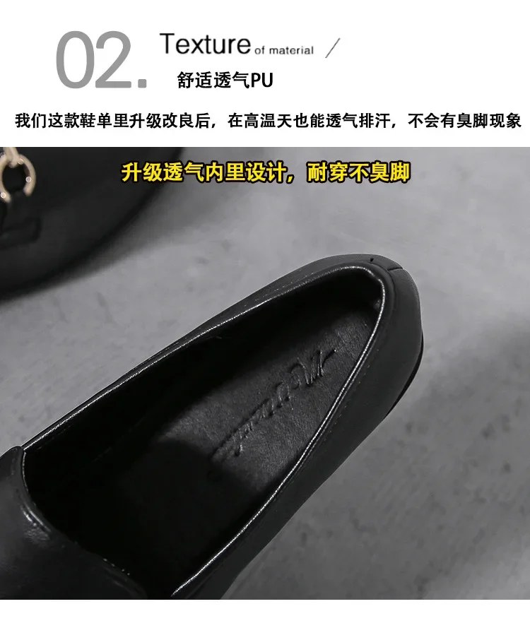 Hot Selling Women Shoes Ladies Flat Shoes Fashion Vintage British Leather Shoe Oxford Loafer Size 44 Comfy Casual Leather Flat