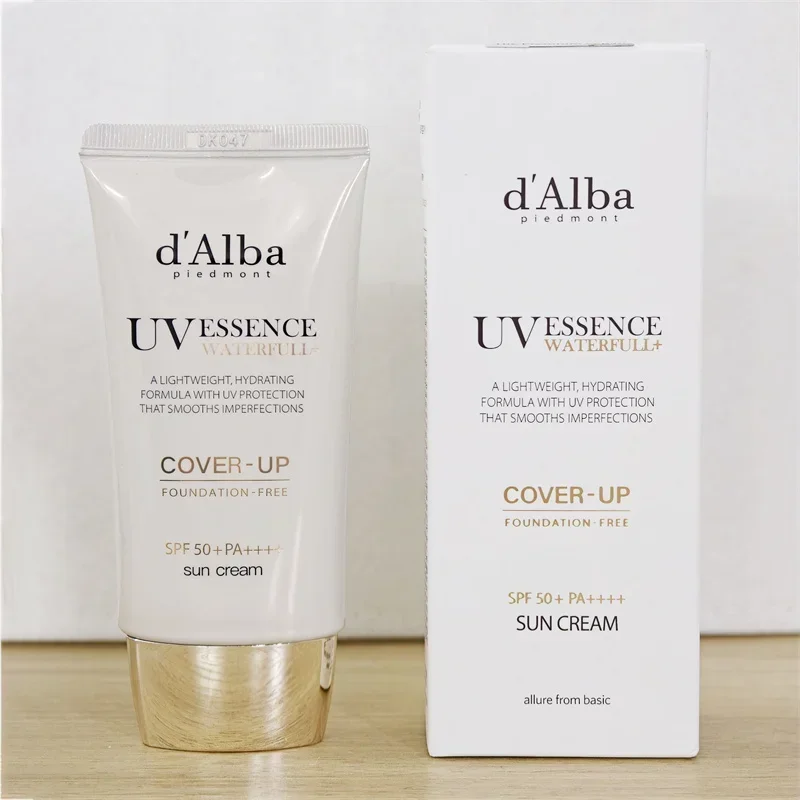 Dalba Brand Sunscreen Face Cream UV Essence Whitening White Truffle Sunscreen SPF50+ Moisturizing Lightweight Refreshingn Gentle