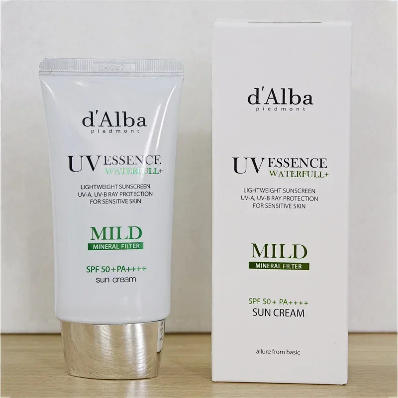 Dalba Brand Sunscreen Face Cream UV Essence Whitening White Truffle Sunscreen SPF50+ Moisturizing Lightweight Refreshingn Gentle