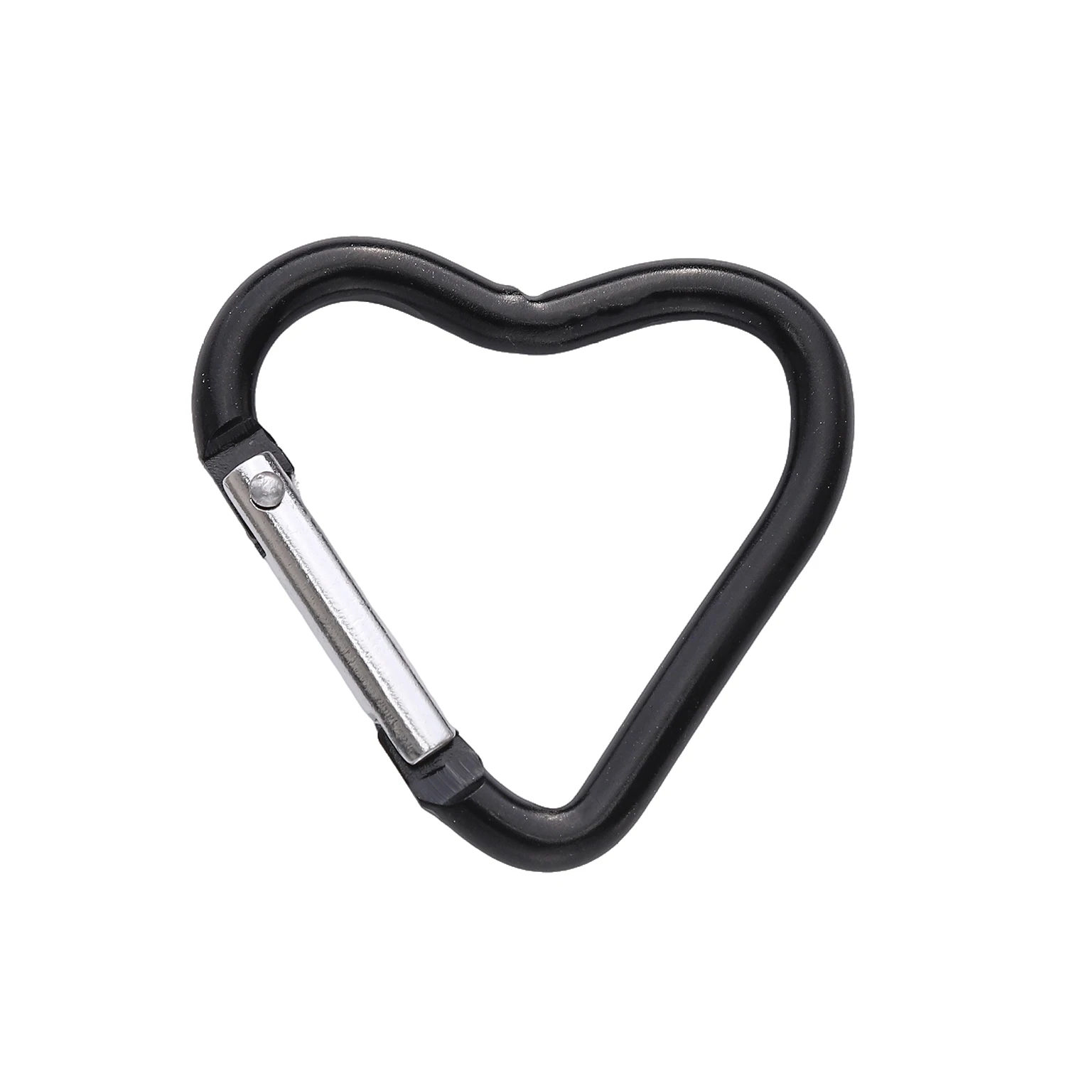 1pcs Carabiner Rock Aluminum Mountain Buckle Star/Heart/D/Bone Shape Locking Clasp Keychain Multifunction Tools Jewelry Findings