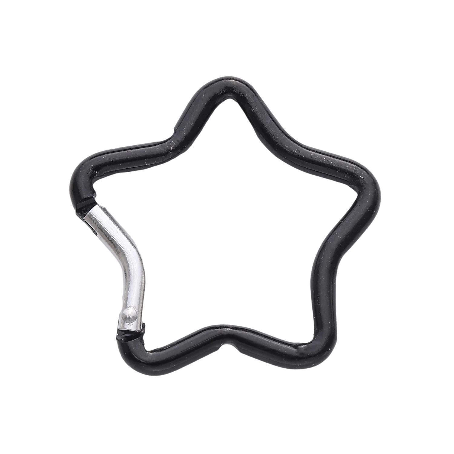 1pcs Carabiner Rock Aluminum Mountain Buckle Star/Heart/D/Bone Shape Locking Clasp Keychain Multifunction Tools Jewelry Findings