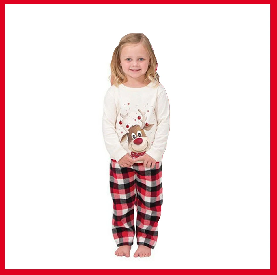 Family Matching Clothes Christmas Pajamas 2026 Mother Kids Baby Pyjamas Set Look Sleepwear Mother And Daughter Father Son Outfit