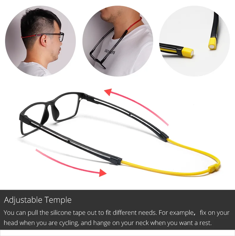Ralferty Magnetic Reading Glasses Women Men Anti Blue Light Unisex Grade Optical Prescription Sunglasses Anti Slip Chain A2503