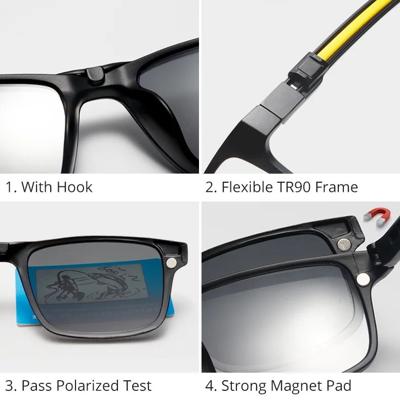 Ralferty Magnetic Reading Glasses Women Men Anti Blue Light Unisex Grade Optical Prescription Sunglasses Anti Slip Chain A2503
