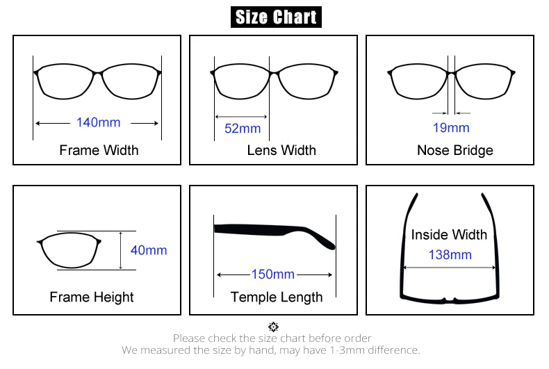 Ralferty Magnetic Reading Glasses Women Men Anti Blue Light Unisex Grade Optical Prescription Sunglasses Anti Slip Chain A2503