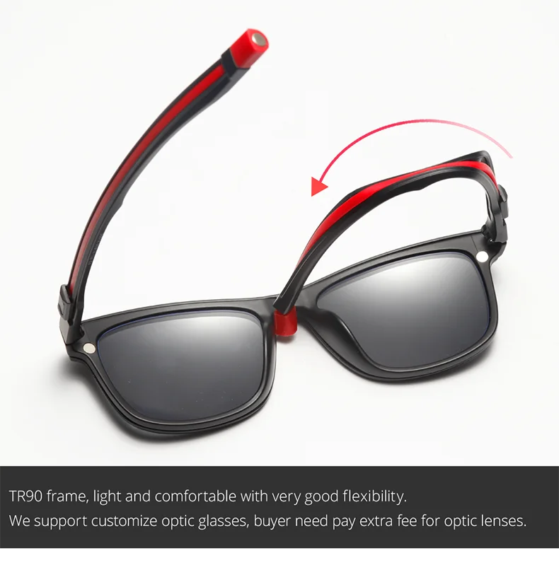 Ralferty Magnetic Reading Glasses Women Men Anti Blue Light Unisex Grade Optical Prescription Sunglasses Anti Slip Chain A2503