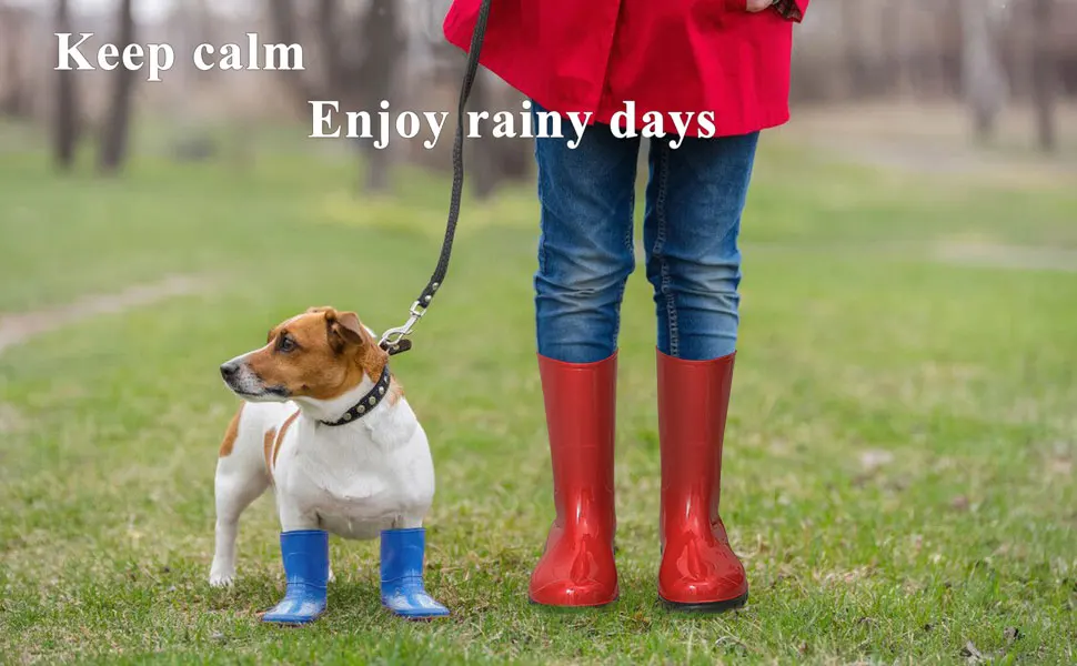 Bebealy Fashion Rain Boots For Women Summer Garden Rain Shoes Classic Soft Work Anti-Slip Waterproof Boots Home Women Boots