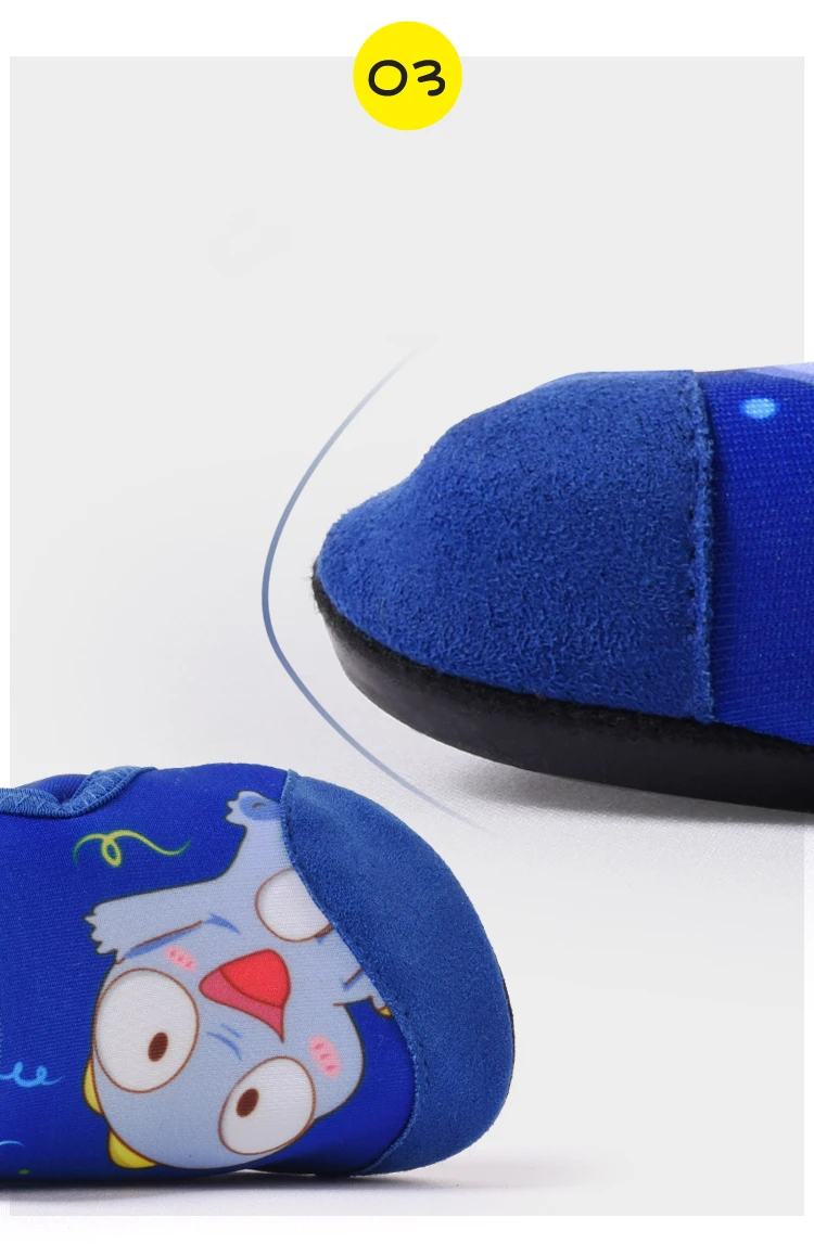 Summer Children Unicorn Dinosaur Swimming Shoes Outdoor Beach Wading Shoes Kids Quick-Dry Water Shoes Barefoot Sports Socks