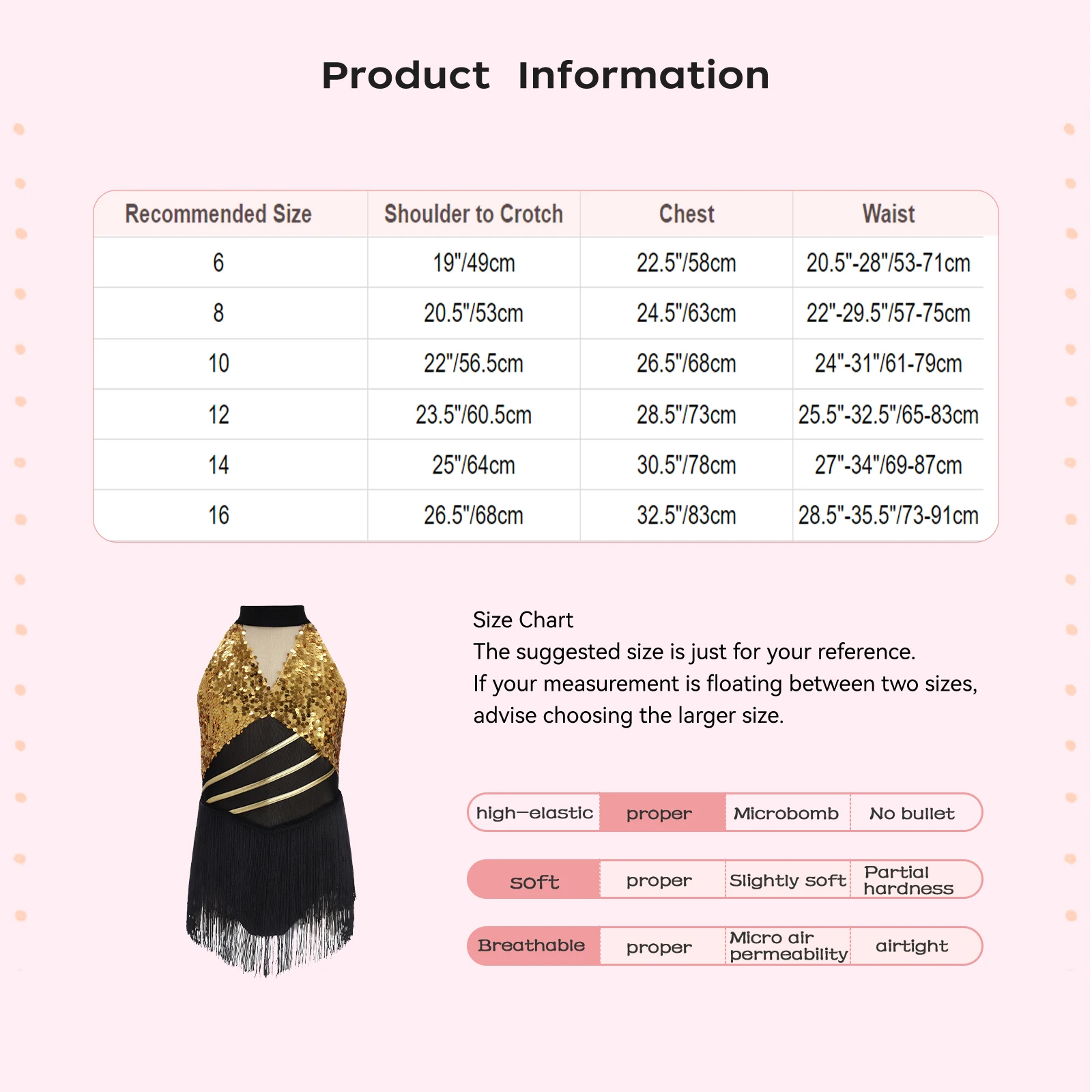 Kids Girls Cha-cha Salsa Latin Dance Costume Shiny Sequins Halter Sleeveless Mesh Tassels Leotard Jazz Tango Samba Rumba Outfits
