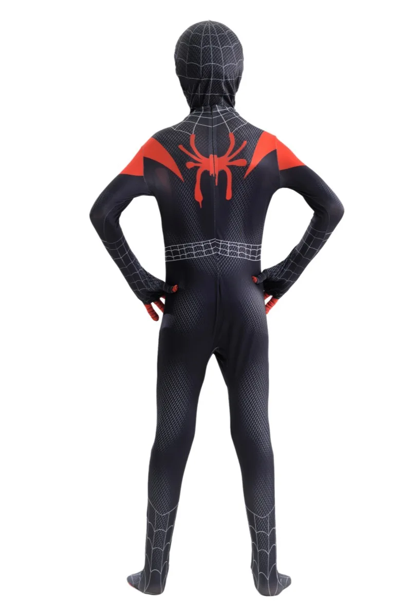 Miles Morales Zentai Suit Full Cosplay Costume Spider Themed Outfit Halloween Carnival Party Birthday Gift For Hobby Fans