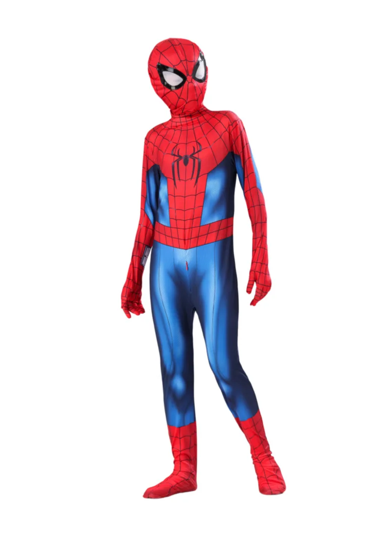 Miles Morales Zentai Suit Full Cosplay Costume Spider Themed Outfit Halloween Carnival Party Birthday Gift For Hobby Fans