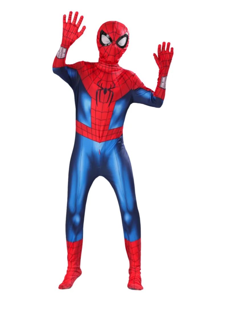 Miles Morales Zentai Suit Full Cosplay Costume Spider Themed Outfit Halloween Carnival Party Birthday Gift For Hobby Fans