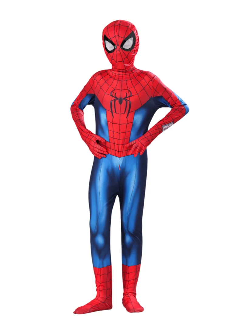 Miles Morales Zentai Suit Full Cosplay Costume Spider Themed Outfit Halloween Carnival Party Birthday Gift For Hobby Fans