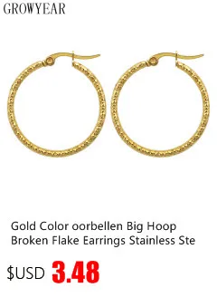 2025 New Fashion Exaggerated Earrings for Women 16K Gold Silver Plated Chunky Ball C Hoop Shaped Earring Stainless Steel Jewelry