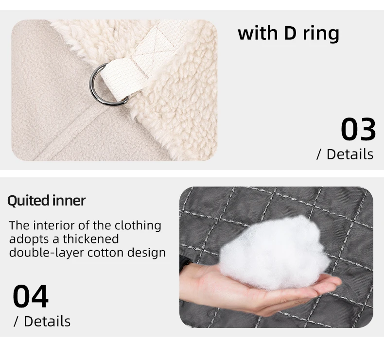 Winter Dog Clothes Warm Sherpa Suede Dog Coat for Small Medium Dog Classical Windproof Fleece Dog Jacket Puppy Chore Coat Outfit
