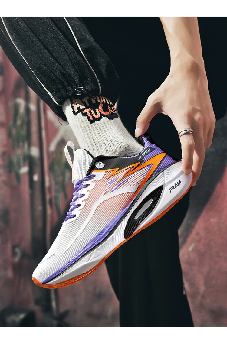 Men Running Shoes Breathable Lightweight Cushioning Sneakers Outdoor Casual Sport Shoes Athletic Jogging Women Walking Shoes