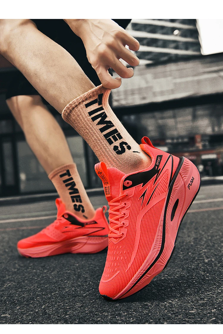 Men Running Shoes Breathable Lightweight Cushioning Sneakers Outdoor Casual Sport Shoes Athletic Jogging Women Walking Shoes