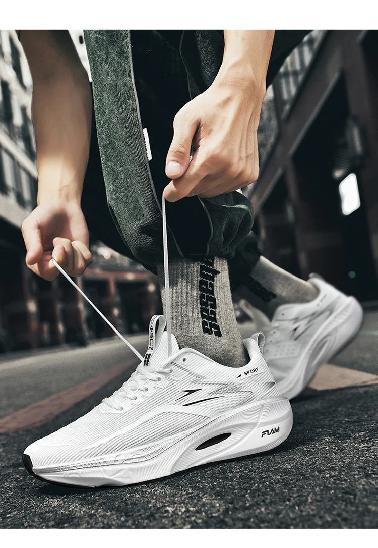 Men Running Shoes Breathable Lightweight Cushioning Sneakers Outdoor Casual Sport Shoes Athletic Jogging Women Walking Shoes