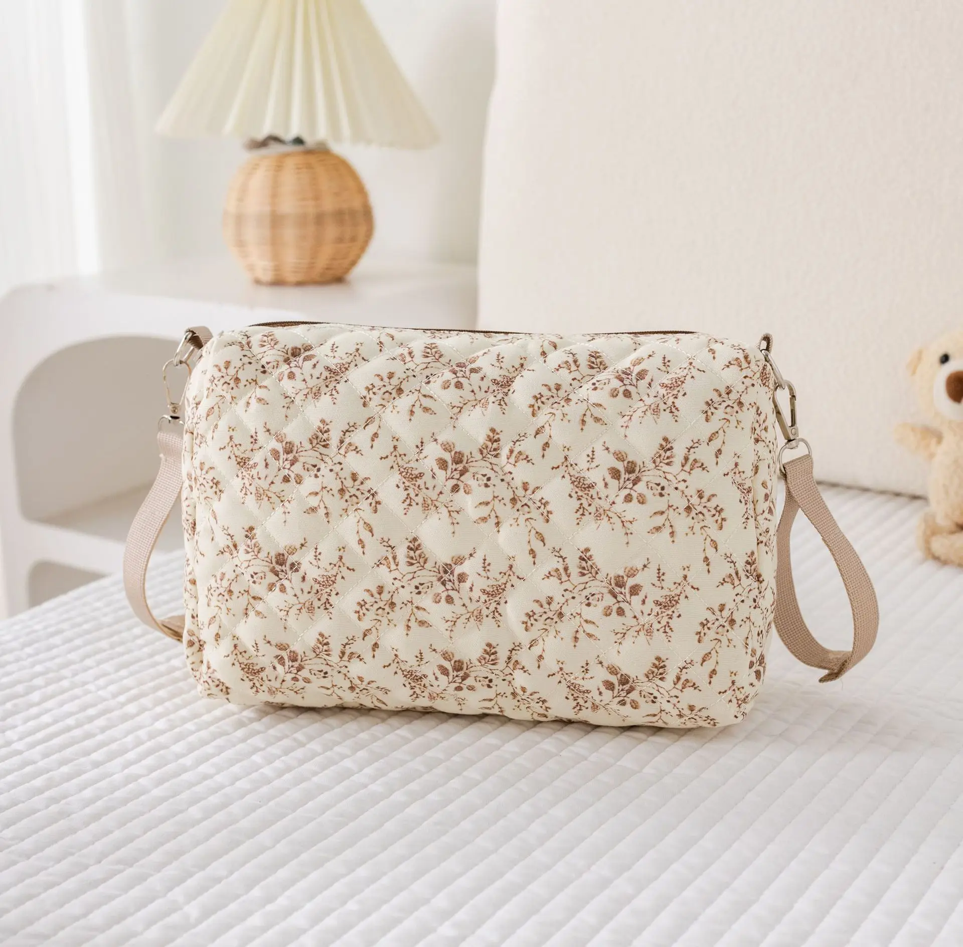 1pcs Portable Baby Diaper Storage Bag Travel Handbag Mommy&Baby Items Organizer Maternal Stroller Bag Makeup & Toiletries Bag