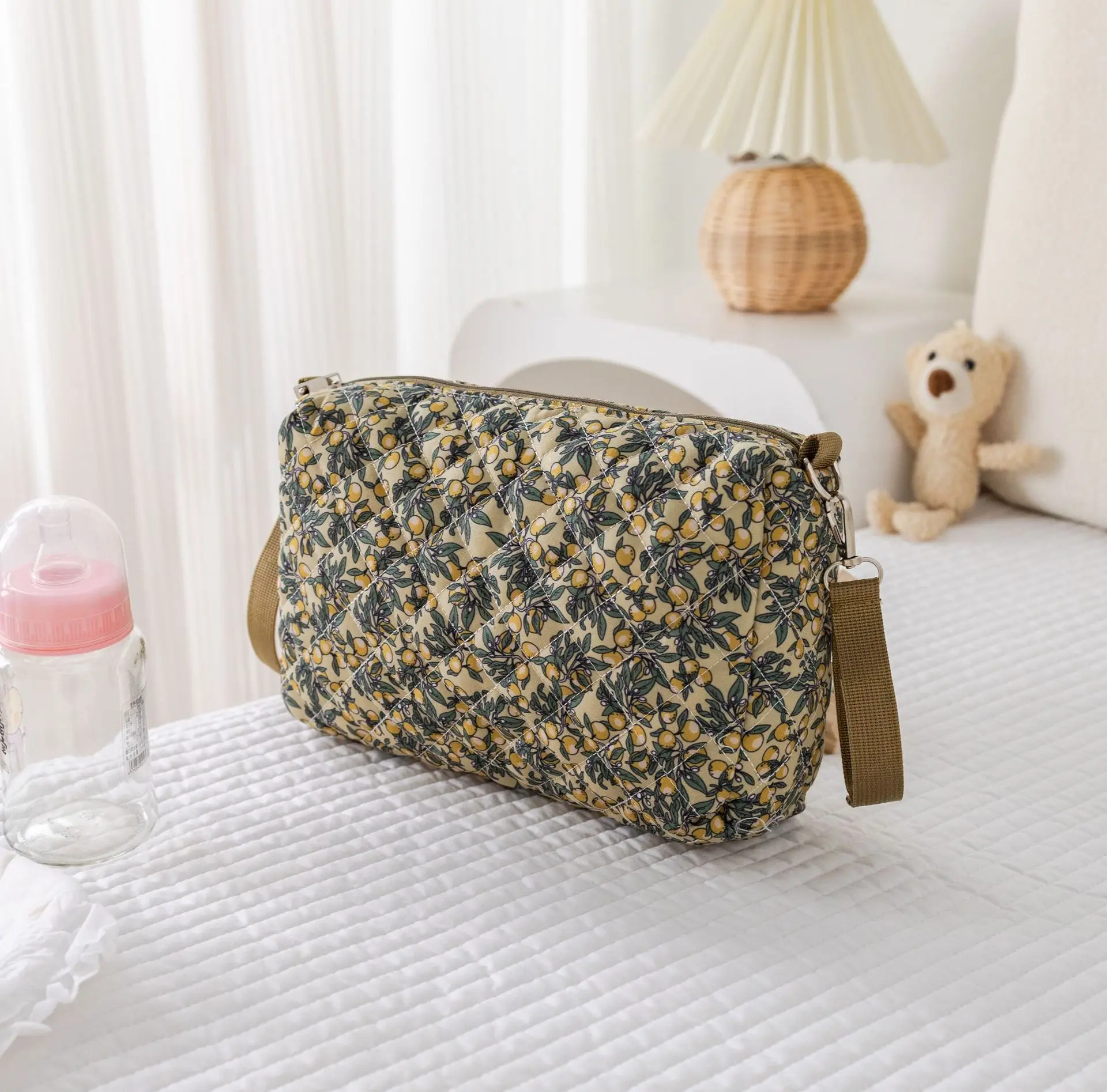 1pcs Portable Baby Diaper Storage Bag Travel Handbag Mommy&Baby Items Organizer Maternal Stroller Bag Makeup & Toiletries Bag