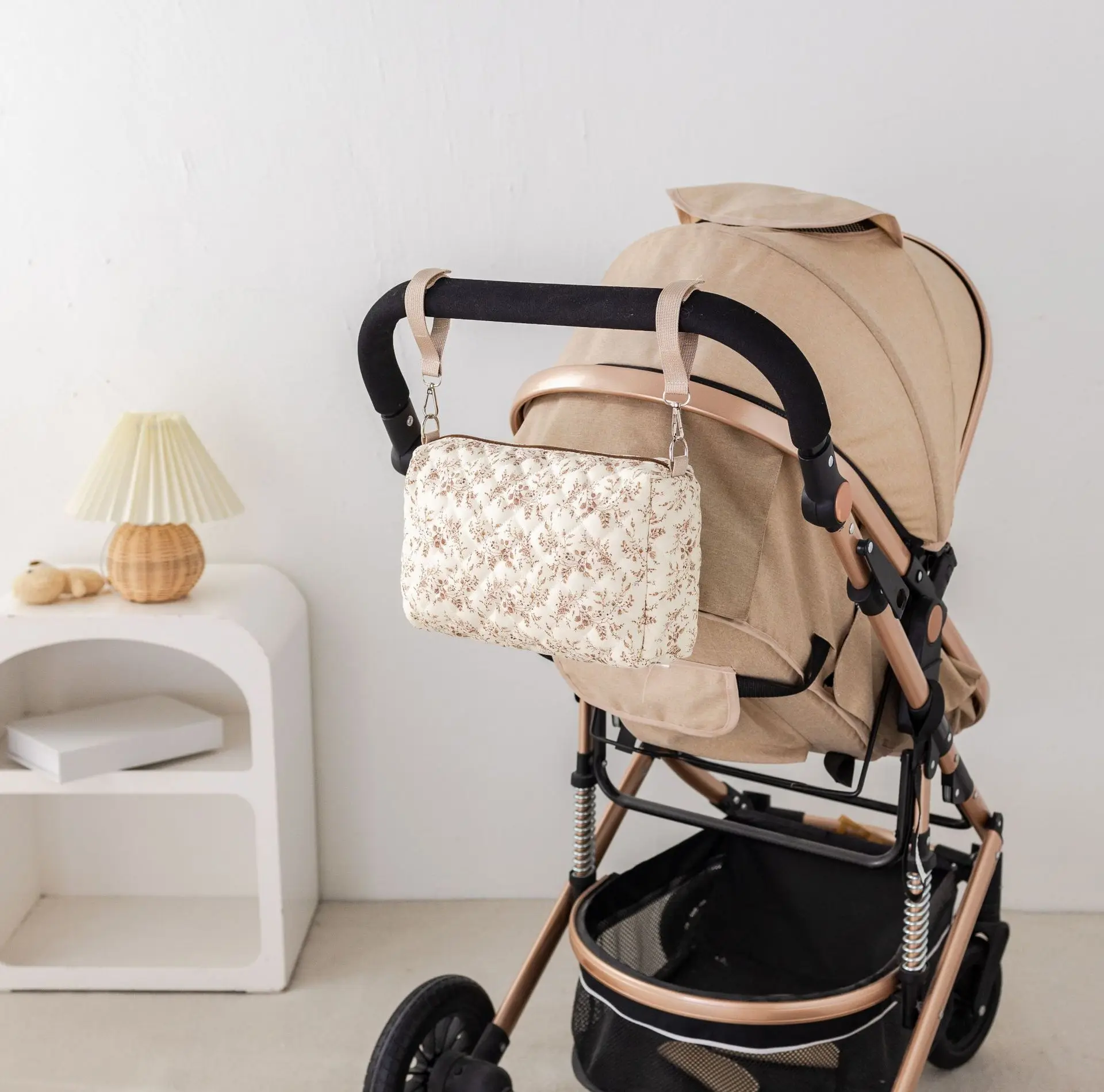 1pcs Portable Baby Diaper Storage Bag Travel Handbag Mommy&Baby Items Organizer Maternal Stroller Bag Makeup & Toiletries Bag