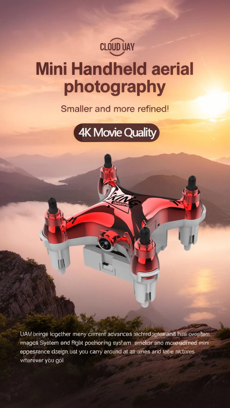 Newest Mini Drone K01 4K Movie Quality Photography Remote Control Aircraft Children's Toy Birthday Gift