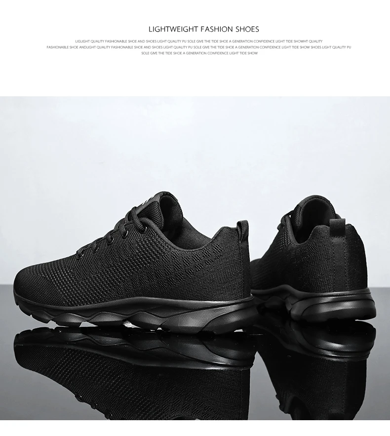 New Men's Shoes Breathable Casual Sneakers Summer White Black Running Shoes Lightweight Soft Sport Shoe Women Male