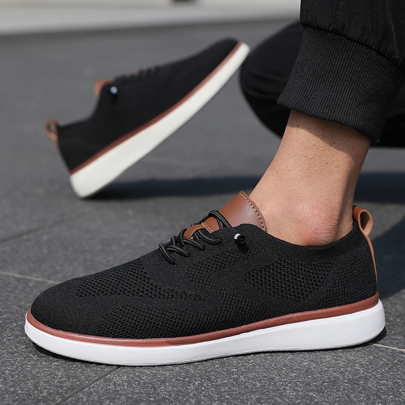 Men's Sliding Shoes Mesh Sports Shoe Loafers, Anti Slip Shoe Low Cut Casual Shoes Casual Sports Bestseller Designer Shoes 2025