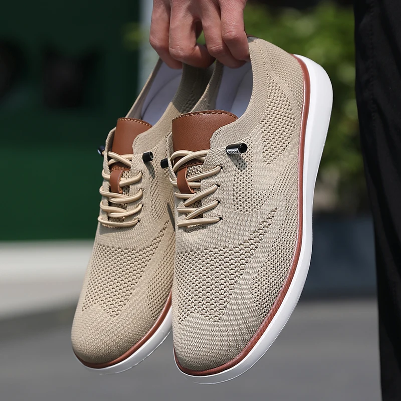 Men's Sliding Shoes Mesh Sports Shoe Loafers, Anti Slip Shoe Low Cut Casual Shoes Casual Sports Bestseller Designer Shoes 2025