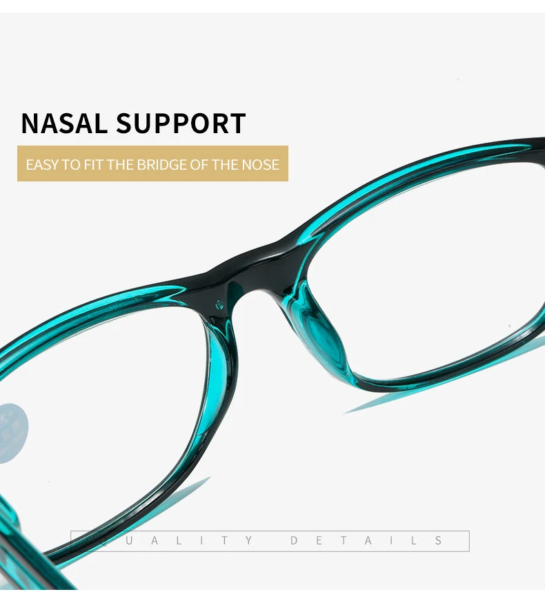Fashion Men Women Reading Glasses Plastic Presbyopia Glasses Anti Blue Light Eyeglasses UV400