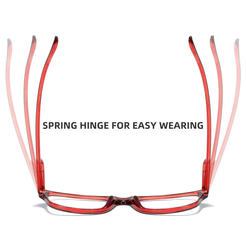 Fashion Men Women Reading Glasses Plastic Presbyopia Glasses Anti Blue Light Eyeglasses UV400