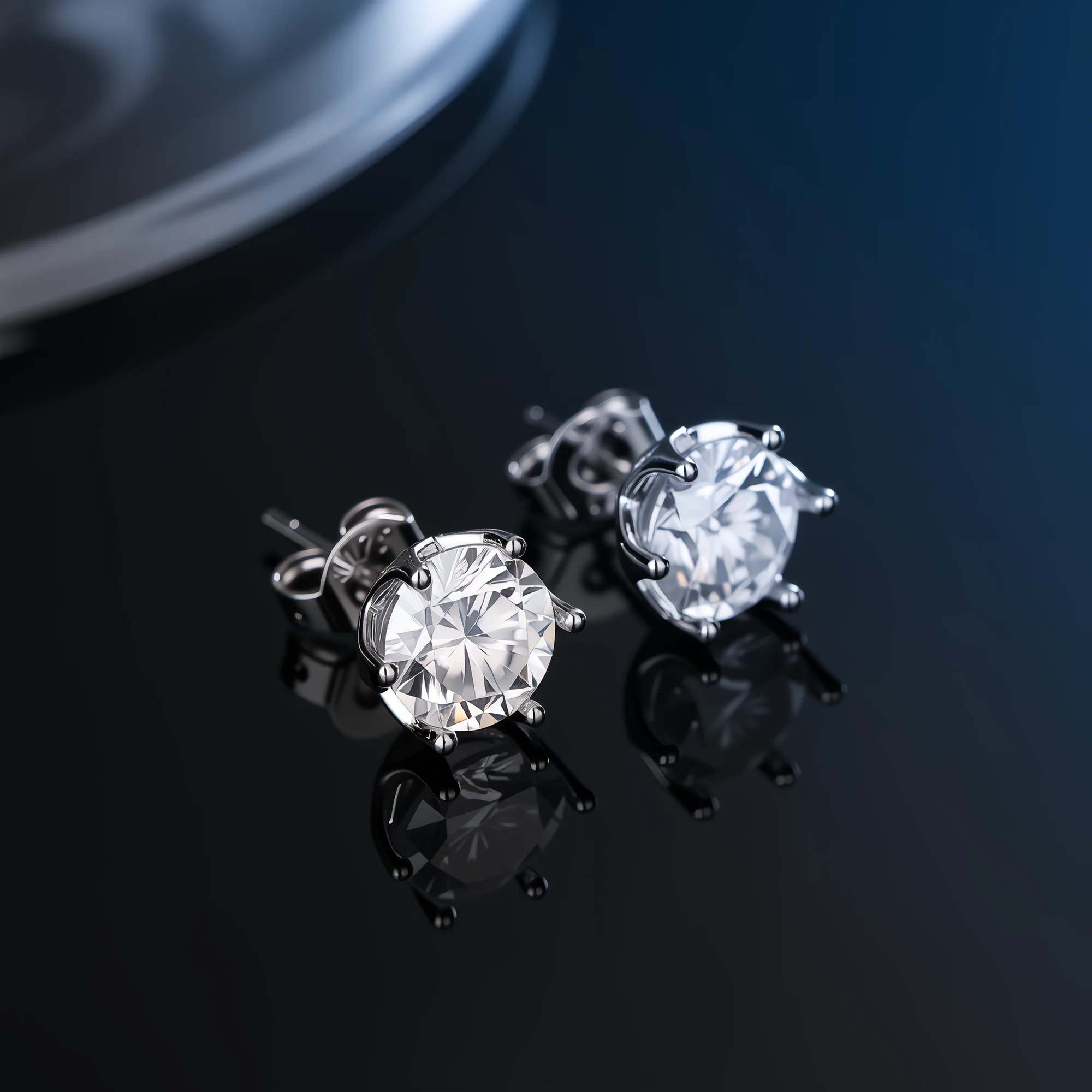 100% Real Moissanite With GRA Ceritificate Jewellry Earrings Necklace Rings S925 Silver Luxury Sparkling Diamond D VVS Gifts