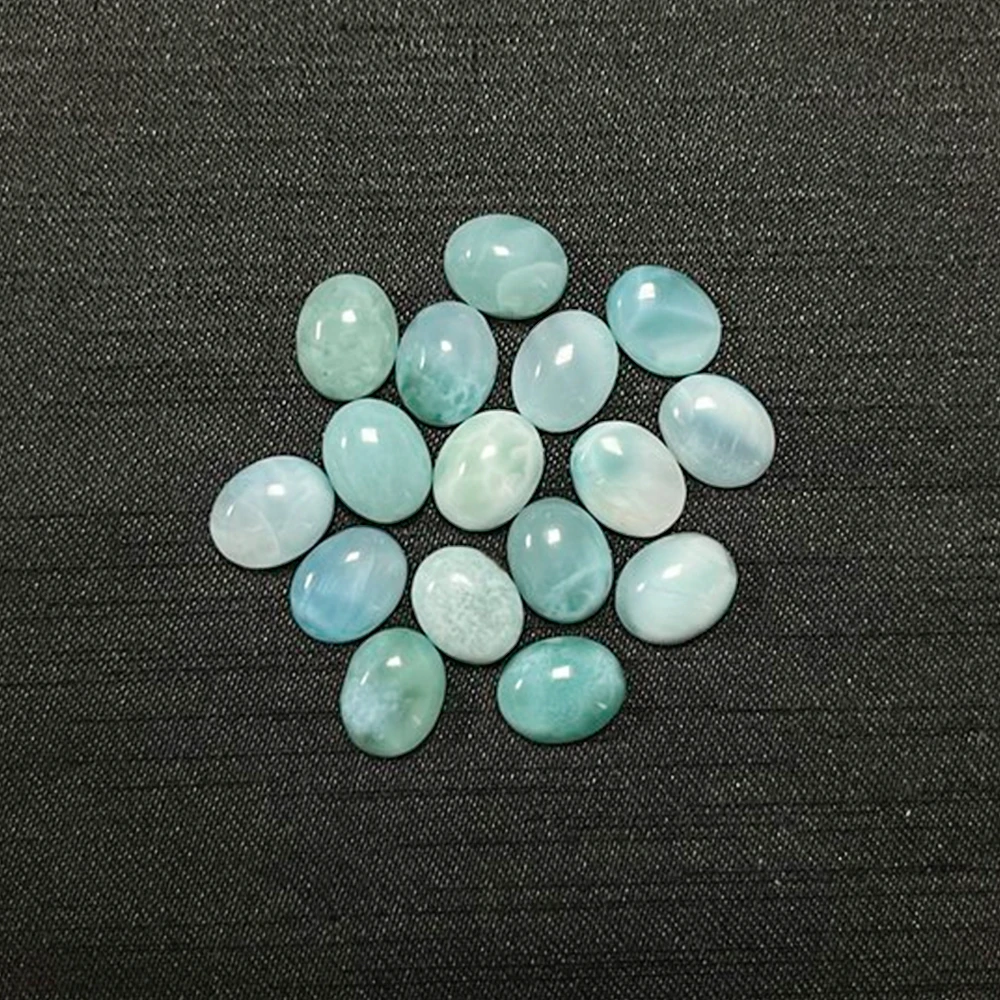 5 Pieces/Bag Loose Stones Natural Moonstone Larimar Amber Stone High Quality Natural Stone DIY Accessories for Jewelry Wholesale