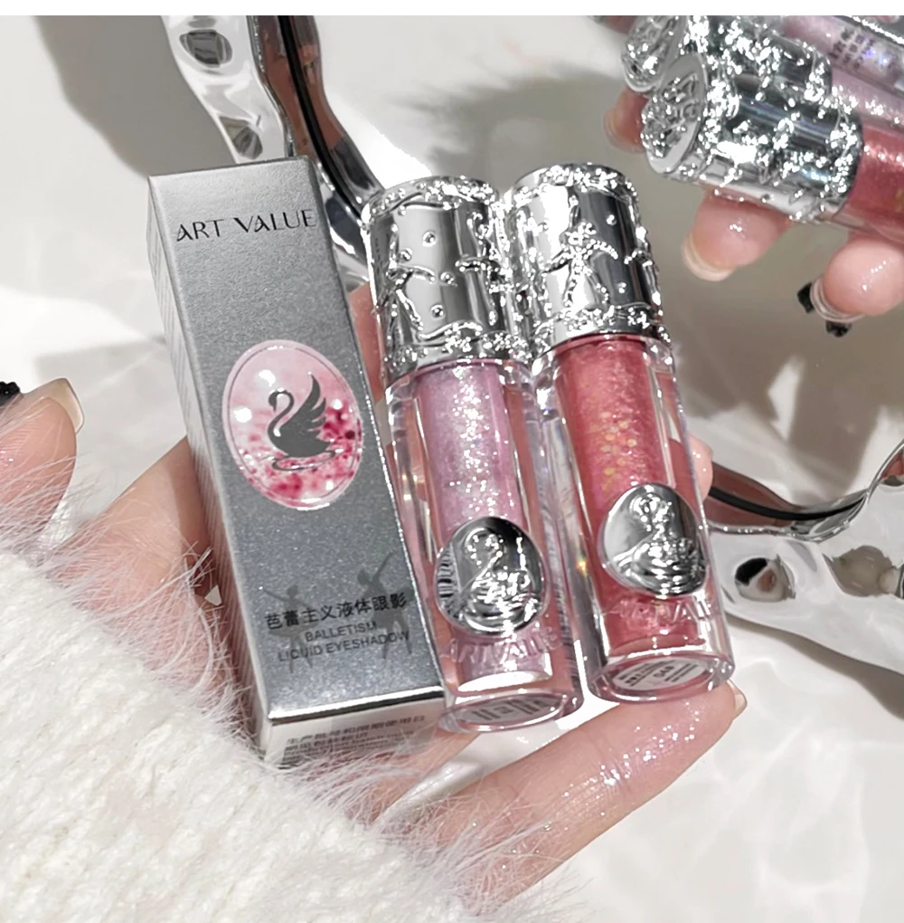 Balletism Liquid Eyeshadow Liquid Fine Shimmer High Light Eyeshadow delicate everything with influencer