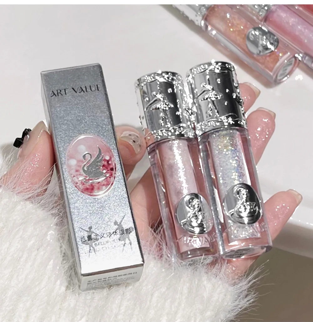 Balletism Liquid Eyeshadow Liquid Fine Shimmer High Light Eyeshadow delicate everything with influencer