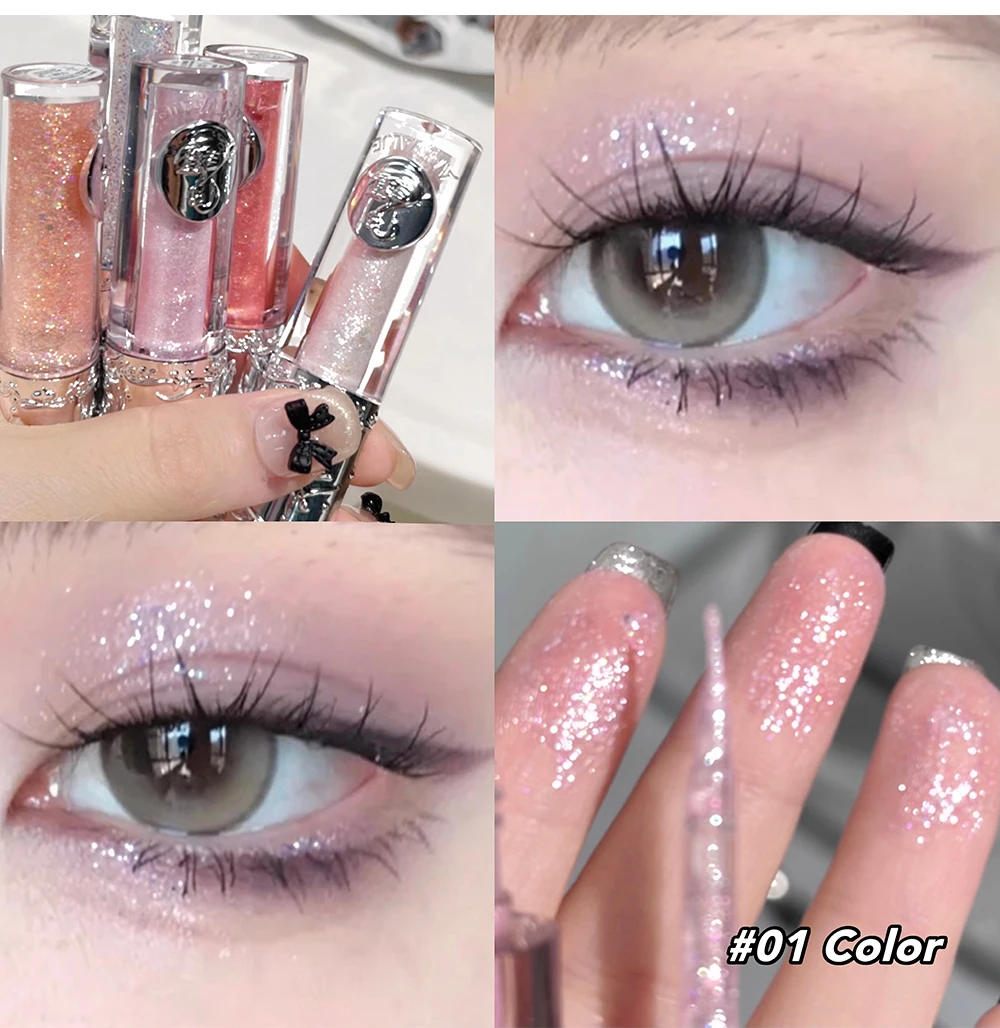 Balletism Liquid Eyeshadow Liquid Fine Shimmer High Light Eyeshadow delicate everything with influencer