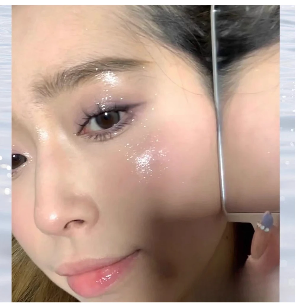 Balletism Liquid Eyeshadow Liquid Fine Shimmer High Light Eyeshadow delicate everything with influencer