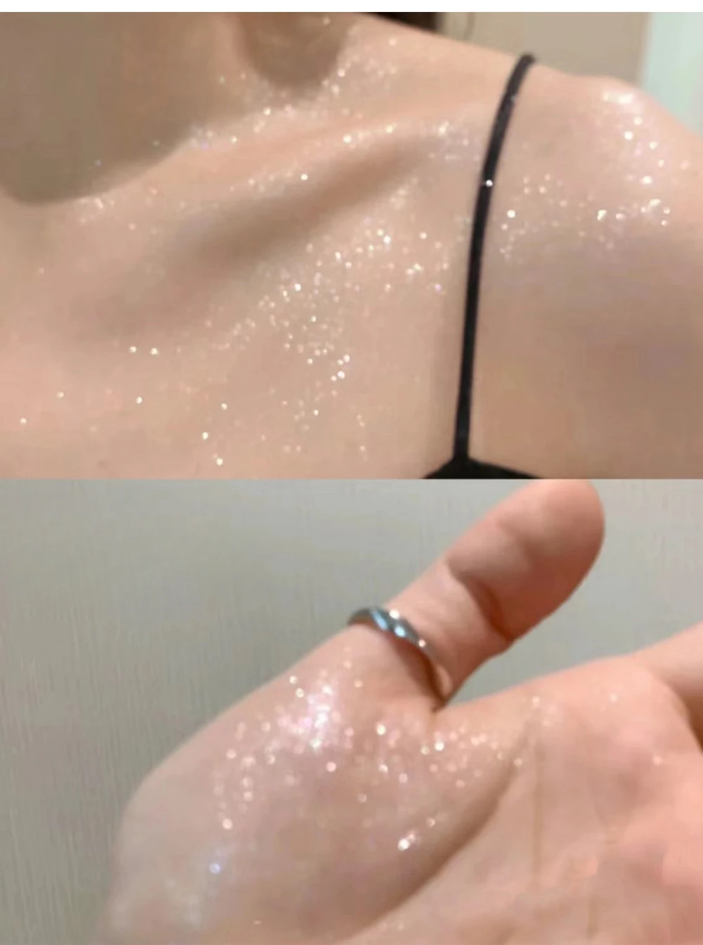 Balletism Liquid Eyeshadow Liquid Fine Shimmer High Light Eyeshadow delicate everything with influencer