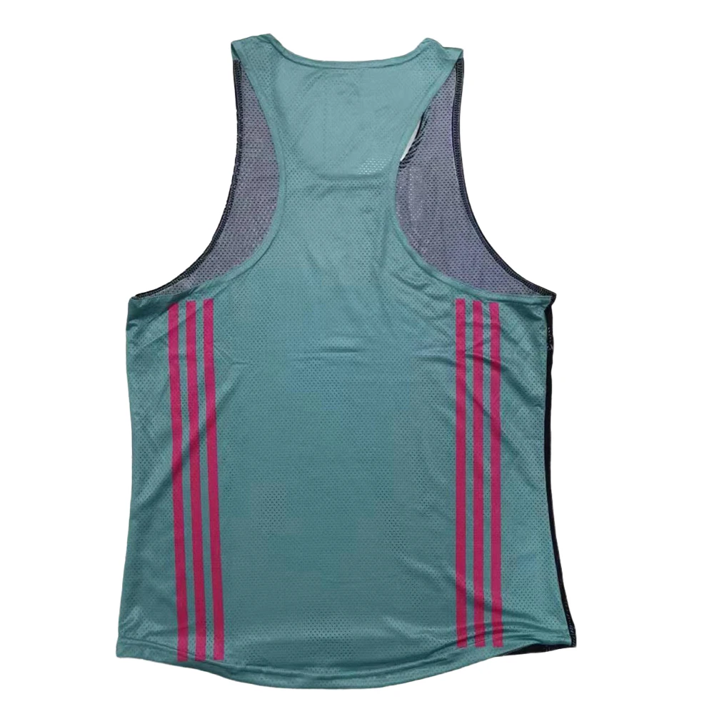 Athletics Tank Top Running Vest Speed Fitness Shirt Sleeveless Men Track Field Singlet